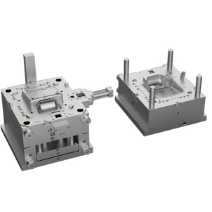 Metal-inserted injection molds